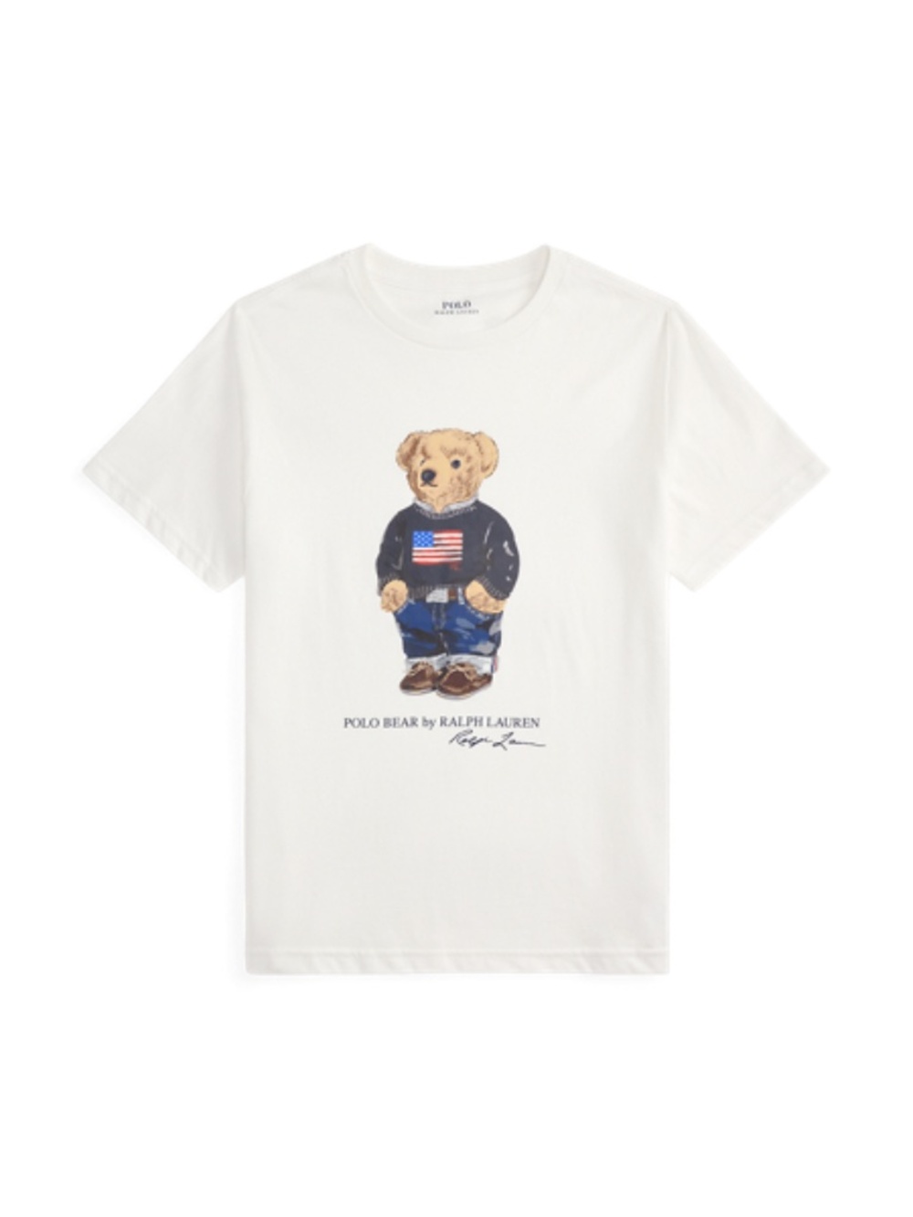 Polo Bear Cotton Jersey Tee